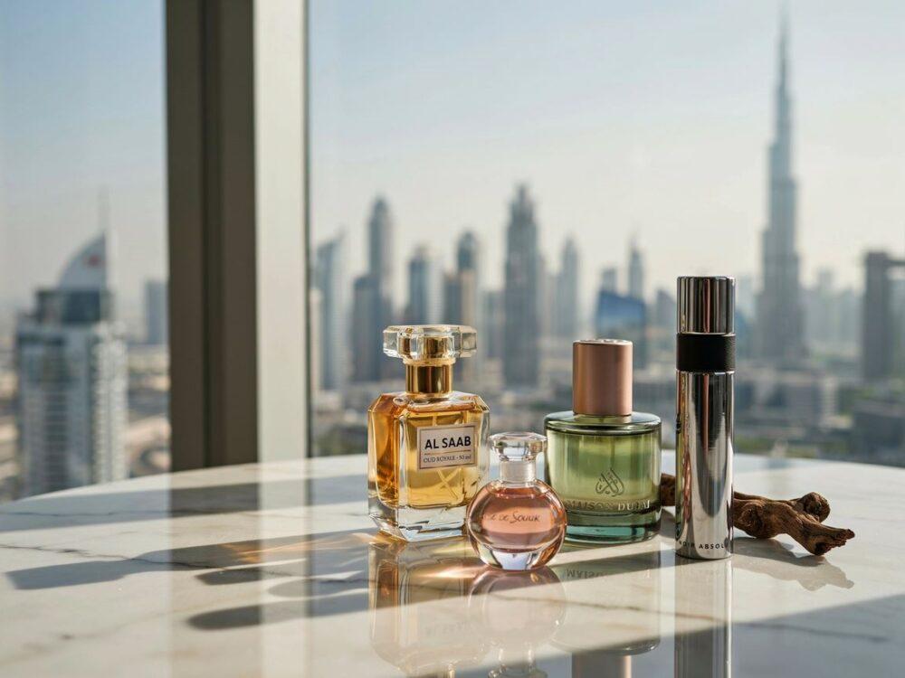 butelka z tradycyjnym arabskim perfumem