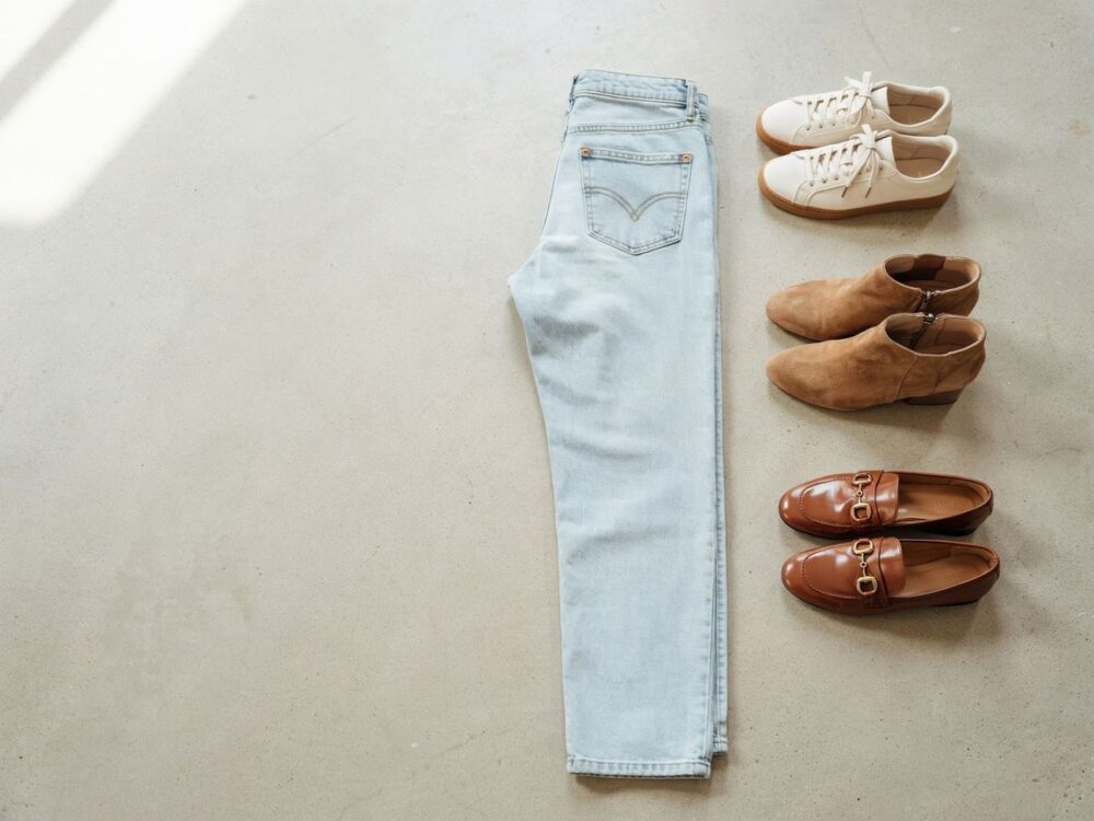 espadryle do jeansów damskich