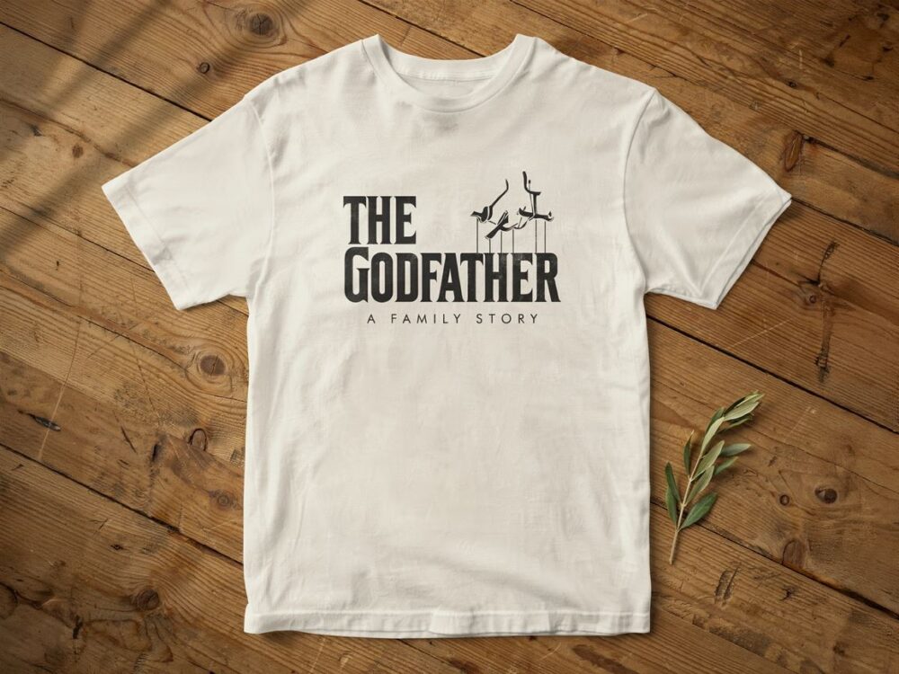tshirt z nadrukiem filmowym